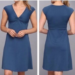 Patagonia Bandha Dress in Glass Blue Size S